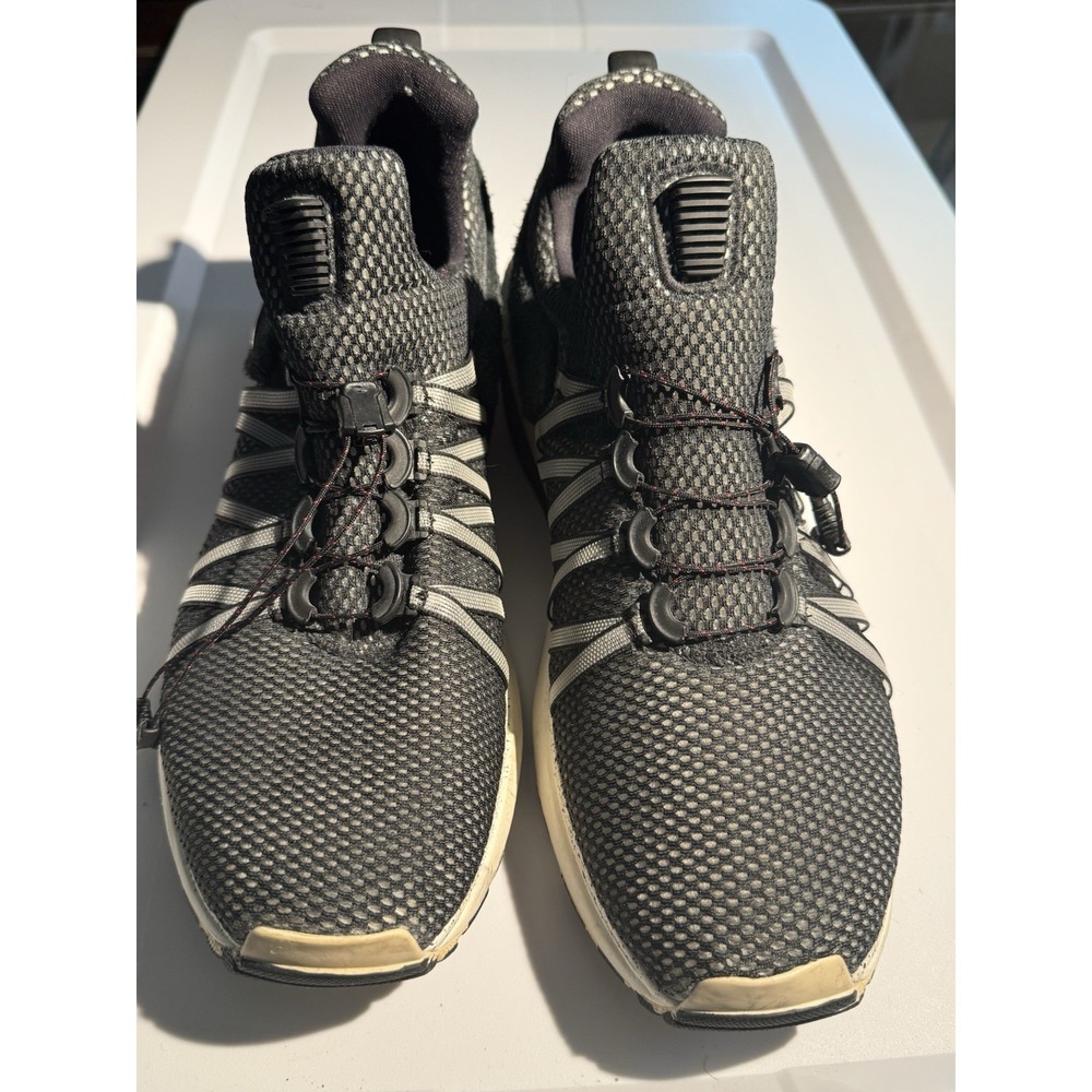 Nike Shox Gravity Mens Black Anthracite Red Mesh Running Shoes AR1999-001‎